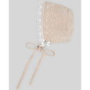 Paz Rodriguez Hat Punto Nectar, Linen/White Image 2