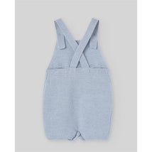 Paz Rodriguez - Knit Newborn Dungaree Erizos, Chalk Blue Image 2