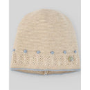 Paz Rodriguez - Knit Newborn Hat Alegria, Light Brown/Chalk Blue Image 1