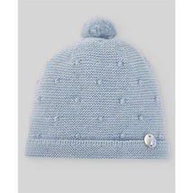 Paz Rodriguez - Knit Newborn Hat Erizos Chalk Blue Image 1