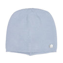 Paz Rodriguez Knit Newborn Hat Esencial, Breeze Blue Image 1