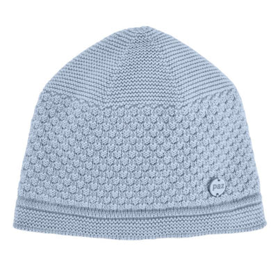 Paz Rodriguez Knit Newborn Hat Espuma, Sky Blue Image 1