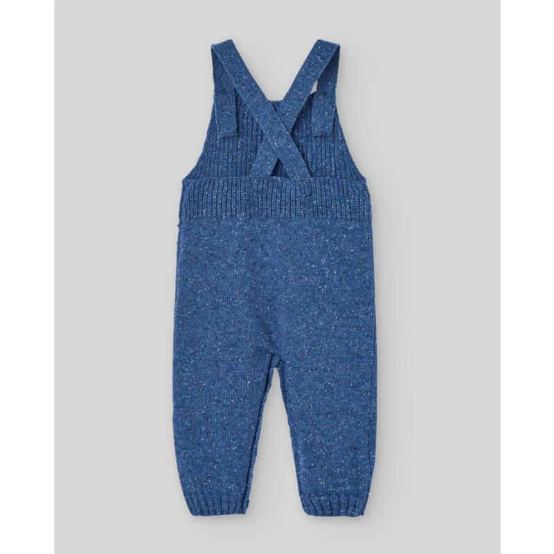 Paz Rodriguez - Knit Newborn Overall Nogal, Powder Blue Image 2