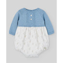 Paz Rodriguez - Knit Newborn Romper Koala Dutch Blue Image 1