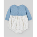 Paz Rodriguez - Knit Newborn Romper Koala Dutch Blue Image 2