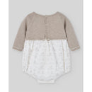 Paz Rodriguez - Knit Newborn Romper Pony Ligth Brown Image 2