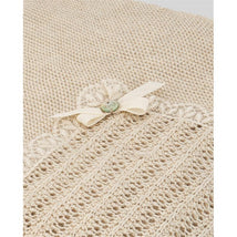 Paz Rodriguez - Knit Newborn Shawl Alegria Light Brown Image 2