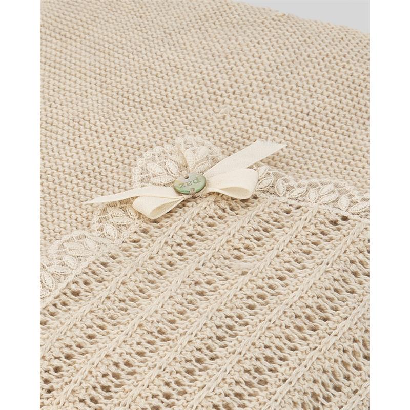 Paz Rodriguez - Knit Newborn Shawl Alegria Light Brown Image 2