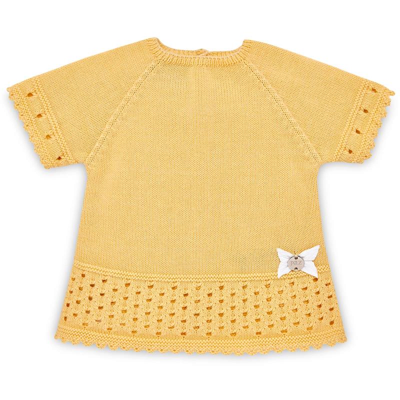 Paz Rodriguez Limonada Set Knit Sweater And Woven Bloomers, Yellow Image 3