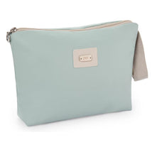Paz Rodriguez Neceser Woven Faux Leather Momo Polipiel (30X8x22h), Blue Cloud Image 1