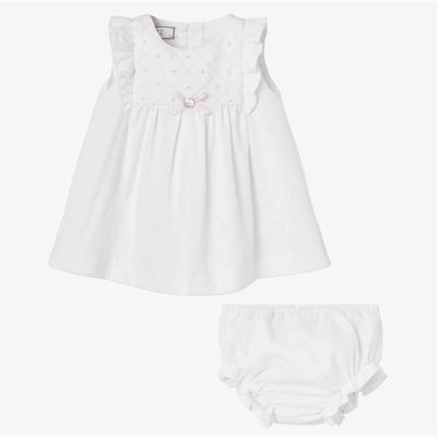 Paz Rodriguez Set Dress & Bloomer Alaia, White Image 1