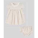Paz Rodriguez Set Dress & Bloomer Nectar, Linen Image 1