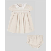 Paz Rodriguez Set Dress & Bloomer Nectar, Linen Image 1