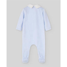 Paz Rodriguez Take Me Home Knit Newborn Romper Ternura Oi, Chalk Blue Image 2
