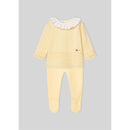 Paz Rodriguez - Take Me Home Set Knit Newborn Sweater + Leggings Bico, Chalk Pink Image 2