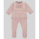 Paz Rodriguez - Take Me Home Set Knit Newborn Sweater + Leggings Pascua, Cream/Beige Image 1