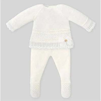 Paz Rodriguez - Take Me Home Set Knit Sweater & Leggings Dulzura, Cream Image 1