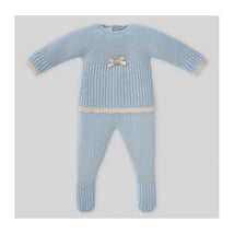 Paz Rodriguez - Take Me Home Set Knit Sweater & Leggings Soño, Blue Fog/Linen Image 1