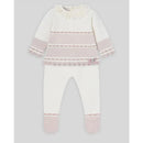 Paz Rodriguez - Take Me Home Set Sweater & Leggins Set, Cream/Beige Image 1
