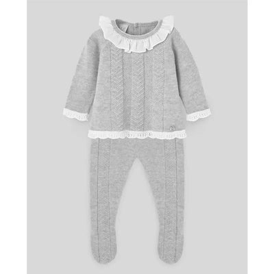 Paz Rodriguez - Take Me Home Set Sweater & Leggins Set Pulgarcito, Grey Pearl Image 1