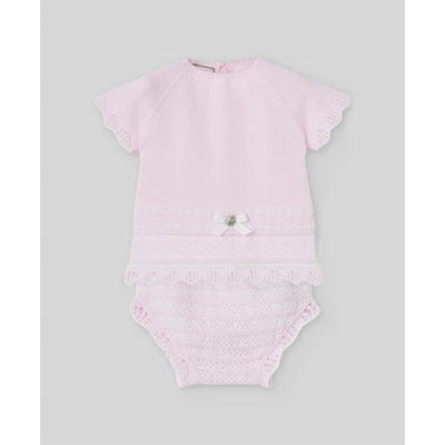 Paz Rodriguez Take Me Home Sweater & Leggin Alaia, Chalk Pink/White Image 1