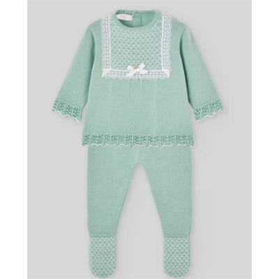 Paz Rodriguez Take Me Home Sweater & Leggin Cauce, White/Chalk Pink Image 1