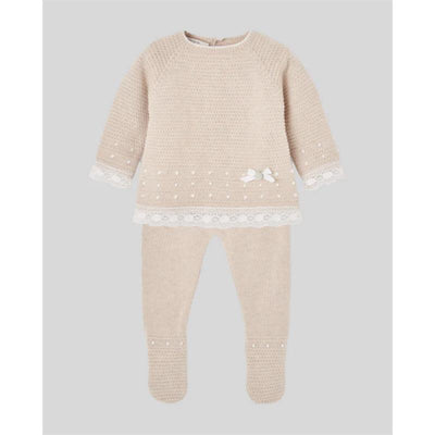 Paz Rodriguez Take Me Home Sweater & Leggin Nectar, Linen/White Image 1