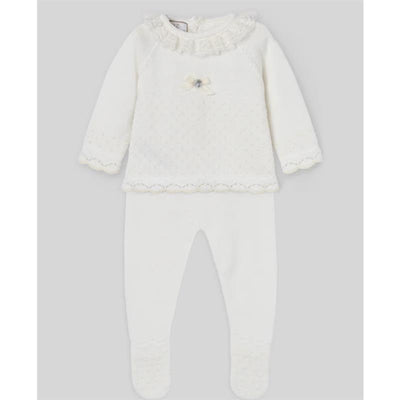Paz Rodriguez Take Me Home Sweater & Leggin Paz, Chalk Pink/Cream Image 1