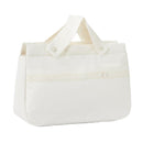 Paz Rodriguez - Woven Bag Adarve, Cream/Cream Image 1