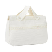 Paz Rodriguez - Woven Bag Adarve, Cream/Cream Image 1