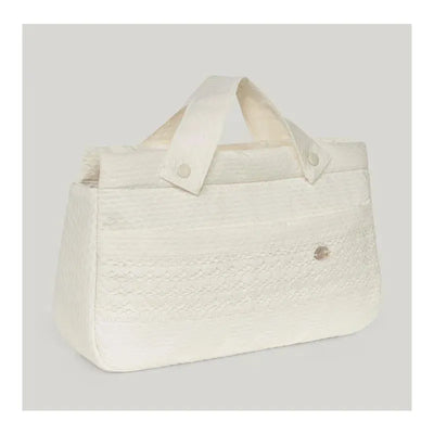 Paz Rodriguez - Woven Diaper Bag Dolina, Cream Image 1