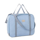 Paz Rodriguez Woven Faux Leather Diaper Bag Weekend Momo Polipiel (48X17x37h), Blue Cloud Image 1