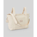 Paz Rodriguez - Woven Faux Leather Stroller Bag Momo Cream Image 1