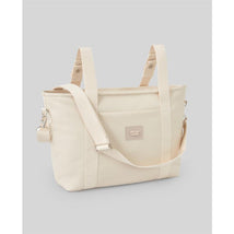 Paz Rodriguez - Woven Faux Leather Stroller Bag Momo Cream Image 1