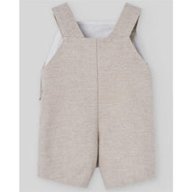 Paz Rodriguez - Woven Newborn Overall Pony, Light Brown Image 2