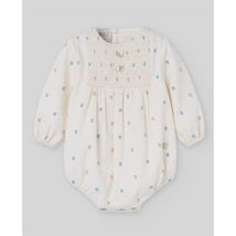 Paz Rodriguez - Woven Newborn Romper Koala, Dutch Blue Image 1