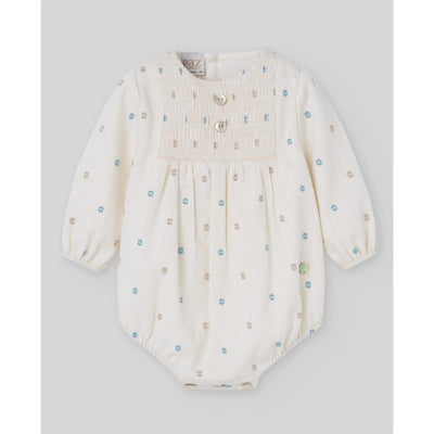 Paz Rodriguez - Woven Newborn Romper Koala, Dutch Blue Image 1