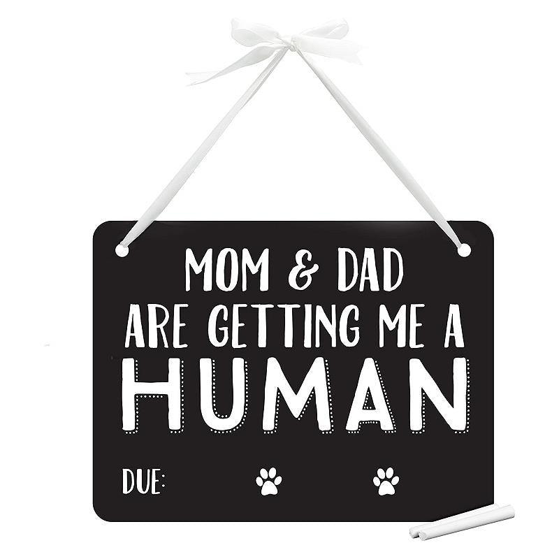 Pearhead Baby Announcement Chalkboard W/Adjustable Ribbon For Pets Image 7