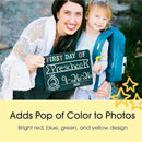 Pearhead Baby - First and Last Day Chalkboard Signs, Reusable And Erasable Chalkboard Image 6
