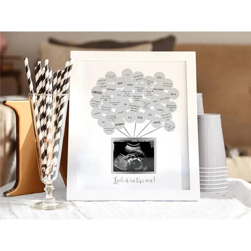 Pearhead - Baby Shower Guest Sonogram Frame Image 3