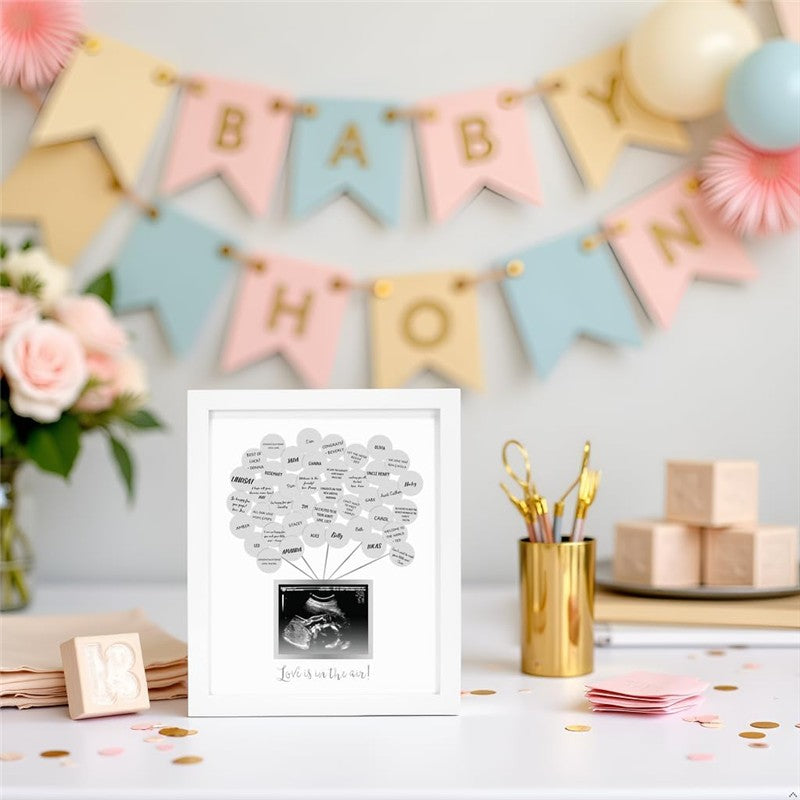 Pearhead Baby Shower Guest Sonogram Frame Image 5