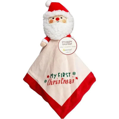 Pearhead Baby's First Christmas Security Blanket Holiday Lovey Image 1
