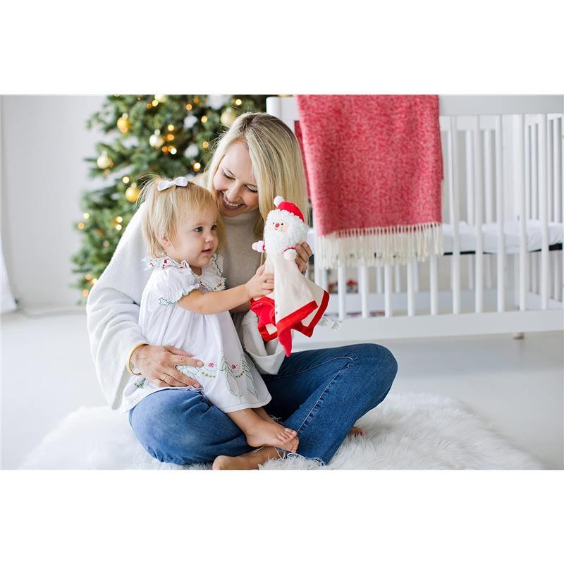 Pearhead - Baby's First Christmas Security Blanket, Holiday Lovey Image 11