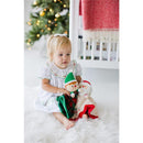 Pearhead - Baby's First Christmas Security Blanket, Holiday Lovey Image 5