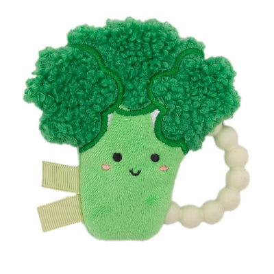 Pearhead - Broccoli Crinkle Baby Teether Image 1