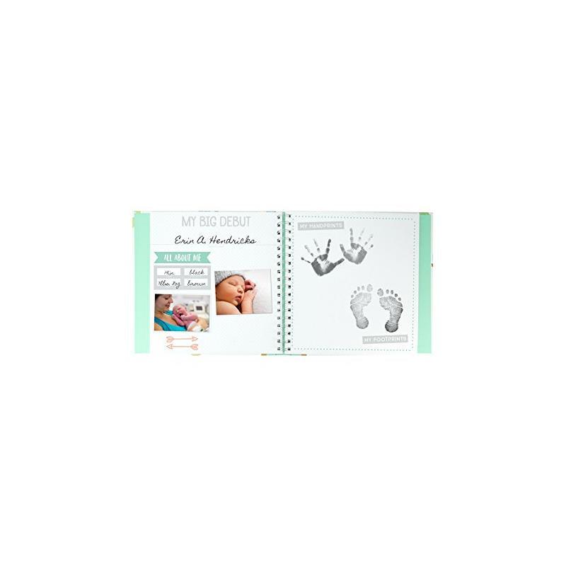 Pearhead Cactus Themed Baby 1st Year Memory Book + Baby Photo Props Image 4