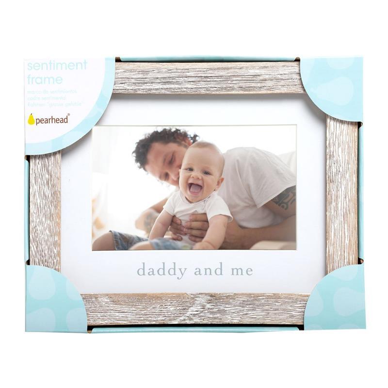 Pearhead - Daddy And Me Frame - Rustic/Wood Image 3