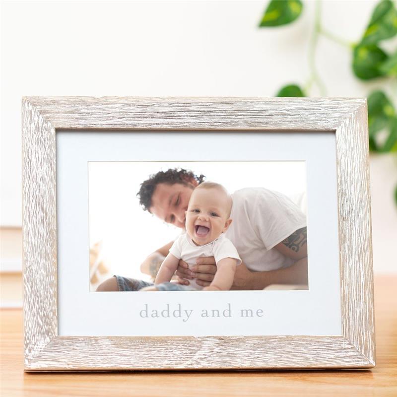 Pearhead - Daddy And Me Frame - Rustic/Wood Image 3