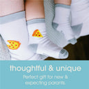 Pearhead Daddy & Me Matching Pizza Sock Set Image 3