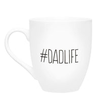 Pearhead '#Dadlife' Ceramic Coffee Mug, White Image 1
